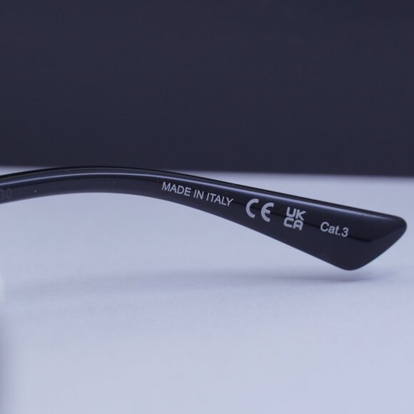 Saint Laurent SL690DUST 002 Aviator Sunglasses - Silver/Grey - Picture 5 of 11